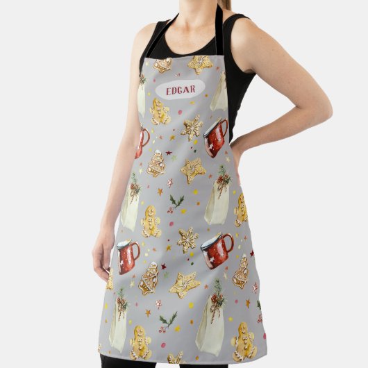 Kerstkoekjes en cacao schort (Insitu)