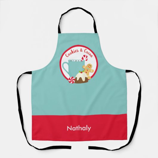 KERSTKOEKJES EN CACAO SCHORT (Voorkant)