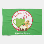 KERSTKOEKJES EN CACAO THEEDOEK (Horizontaal)