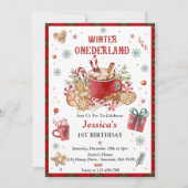 Kerstkoekjes en cacao winter Nederland Kaart (Voorkant)