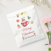 Kerstkoekjes en cacaofeest bedankzakje (Gezegeld)