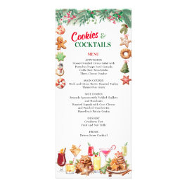 Kerstkoekjes en cocktails Holiday Party Menu