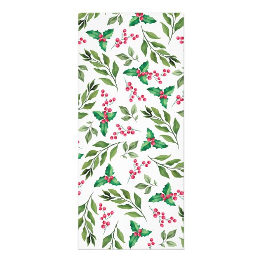 Kerstkoekjes en cocktails Holiday Party Menu (Achterkant)