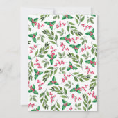 Kerstkoekjes en cocktails op vakantie kaart (Achterkant)