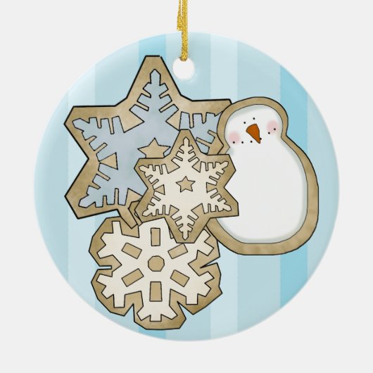 Kerstkoekjes en Hot Chocolate Ornament (Achterkant)