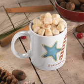 kerstkoekjes en koekjes koffiemok