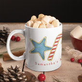 kerstkoekjes en koekjes koffiemok