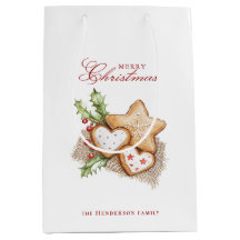 Kerstkoekjes en Pine White Custom Name