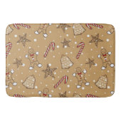 kerstkoekjes en snoeprietjes badmat (Voorkant)