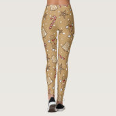 kerstkoekjes en snoeprietjes leggings (Achterkant)