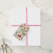 Kerstkoekjes en Strooisel Cadeaulabel (Met Touw)