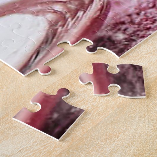 Kerstkoekjes en warme cacao Jigzaag Puzzle Legpuzzel (Zijkant)