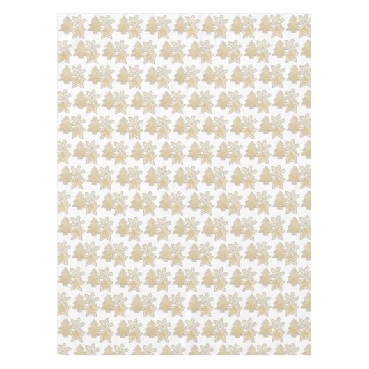 kerstkoekjes en zand taart suikerkoekjes tafelkleed (Voorkant)