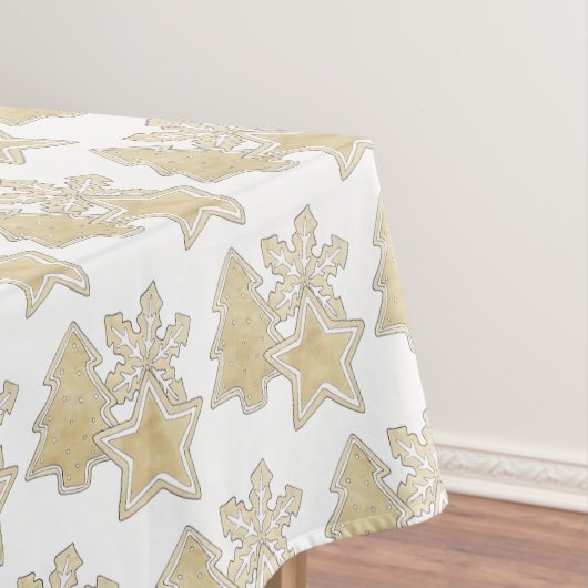 kerstkoekjes en zand taart suikerkoekjes tafelkleed (Voorbeeld)