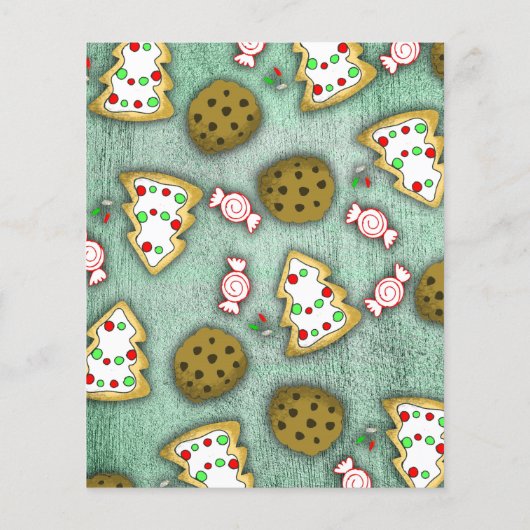 Kerstkoekjes Exchange Party (Achterkant)