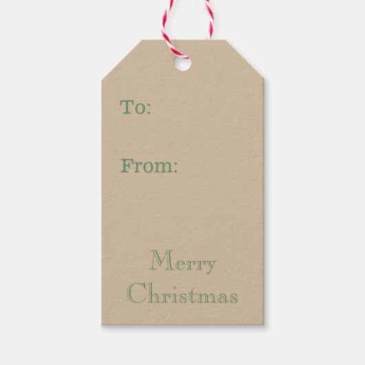 kerstkoekjes feestdag cadeautjes Labels Cadeaulabel (Voorkant)