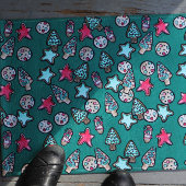 Kerstkoekjes Feestdagen Cookie Baking Party Deurmat