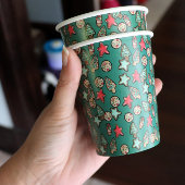 Kerstkoekjes Feestdagen Cookie Baking Party Papieren Bekers