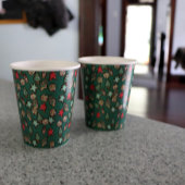 Kerstkoekjes Feestdagen Cookie Baking Party Papieren Bekers