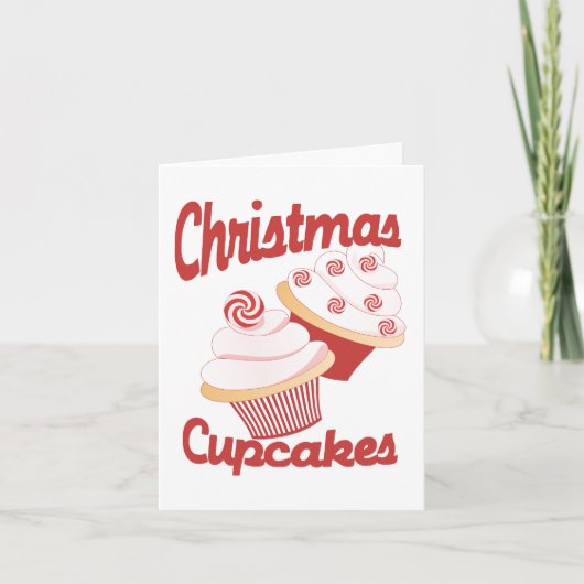 kerstkoekjes feestdagen kaart (Voorkant)