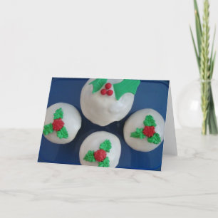 kerstkoekjes feestdagen kaart