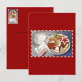 Kerstkoekjes Feestdagenkaart (Voorkant / Achterkant)