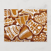 kerstkoekjes feestdagenkaart (Voorkant)