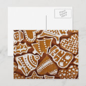 kerstkoekjes feestdagenkaart (Voorkant / Achterkant)