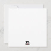 Kerstkoekjes Feestdagenkaart (Achterkant)