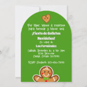 Kerstkoekjes - Fiesta de Hornear Galletas Kaart (Achterkant)