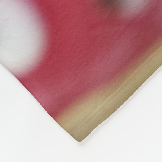 Kerstkoekjes Fleece Deken (Hoek)