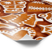 kerstkoekjes foto afdruk (Hoek)