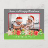 KERSTKOEKJES FOTO BRIEFKAART (Voorkant)