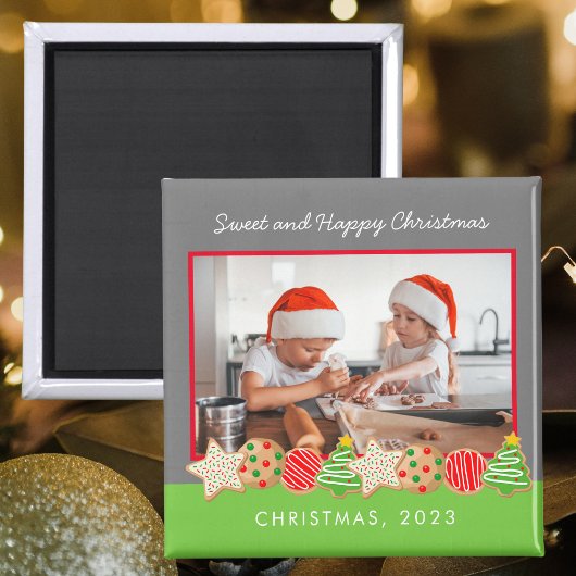 KERSTKOEKJES FOTO MAGNEET