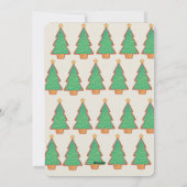 Kerstkoekjes Foto Vakantie Kaart (Achterkant)