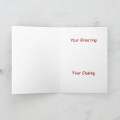 Kerstkoekjes Fotokaart Feestdagen Kaart (Binnen)