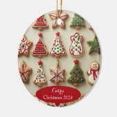 Kerstkoekjes Gepersonaliseerd Ornament (Links)
