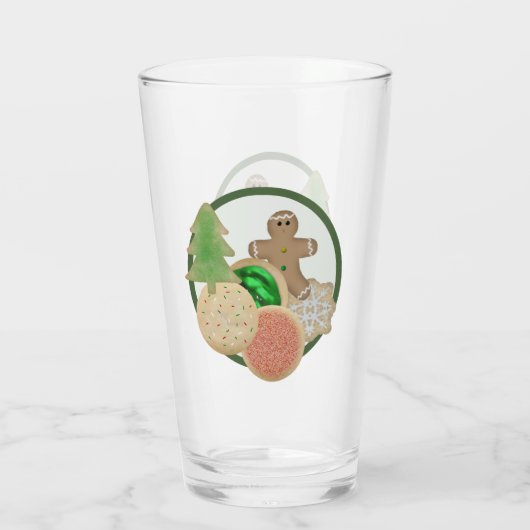 Kerstkoekjes Glas (Achterkant)