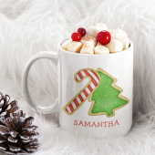 kerstkoekjes, griezelig, aangepast koffiemok