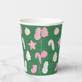 Kerstkoekjes Groenboek Cups Papieren Bekers (Rechts)