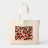 kerstkoekjes grote tote bag (Voorkant)