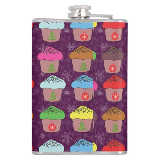 kerstkoekjes heupfles (Achterkant)