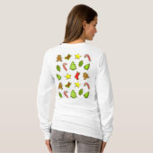 Kerstkoekjes Holiday Baking T-shirt (Achterkant volledig)