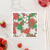 Kerstkoekjes Holiday, Napkins Servetten (Insitu)