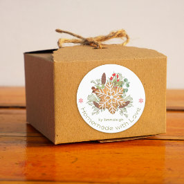 Kerstkoekjes Homemade Love Food Labels