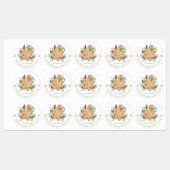 Kerstkoekjes Homemade Love Food Labels (Vel)