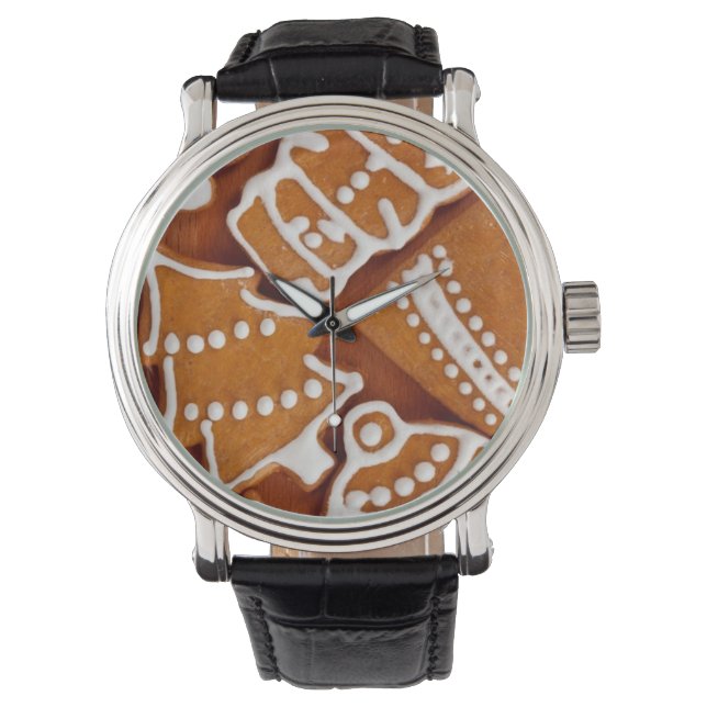 kerstkoekjes horloge (Voorkant)