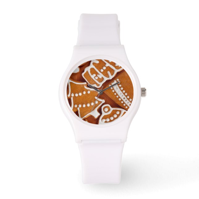 kerstkoekjes horloge (Voorkant)
