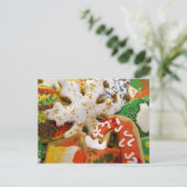 Kerstkoekjes II Colorful Holiday Baking Briefkaart (Staand voorkant)