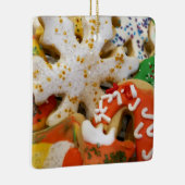 Kerstkoekjes II Colorful Holiday Baking Keramisch Ornament (Rechts)